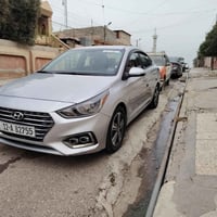 اكسنت 2018 ضرر باب وجاملغ الخلفي صبغ ربع باب النفر نص فول محرك جي دي ا...