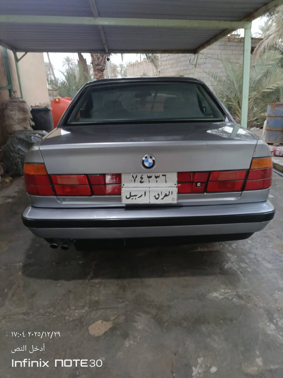 السلام عليكم
بي ام موديل 91
525 مسكر
بجم عريض
سلايت
4ابواب كهرباء
مكينه كير كفاله
تبريد ثلج
مكينه كير كفاله لاتنقيص ولابخار
صبغ عام جماليه
السياره بلاديه
نقصها فقط حداديه
عليها غرامه 5 اوراق ينزل من السعر
السعر 73 وبيها مجال 
 ***********
