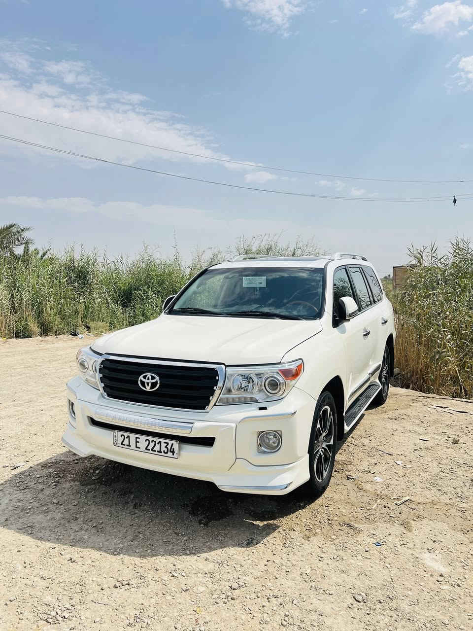 السلام عليكم لاندكروز 13بريم  صبغ عام كفاله من الكلبه والتجيه والكص ومحرك مداور ثاني يوم   سعر275وبيه مجال مكاني الديوانية ***********
