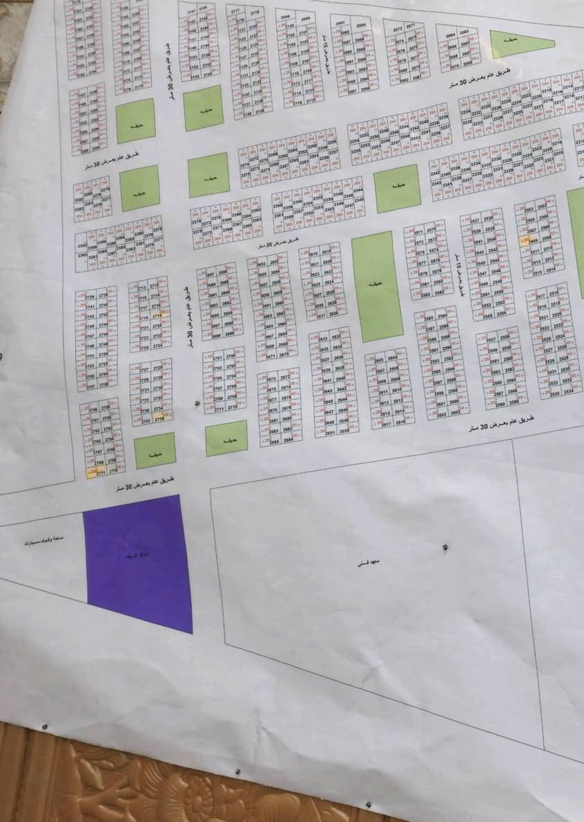 يوجد نص قطعة أم هليل مقاطعة 4 بدايه المنطقة ثالث قطعة تبعد عن شارع 30 بداية المنطقه ضهر مجمع البرهان للإستفسار مراسلة الصفحة أو الاتصال ع الرقم
***********
