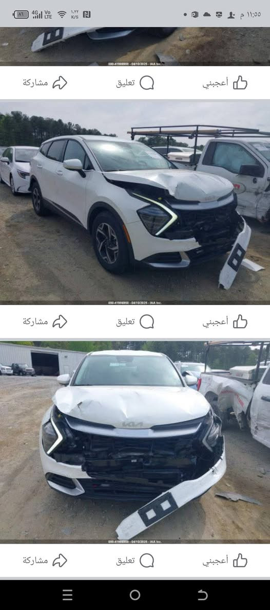 السلام عليكم كيا سبورتج موديل 2024 باسمي  ماشية 31 حادث كما موضح بالصورة ربع البنيد بارد بدون دواخل أرباك استيرن فقط داخل بيجي جلد مواصفاتها رادارات امامي وجانبي وخلفي وإيقاف ذاتي تحديد مسار قيادة ذاتية كامرة دوارة سايد بريك دكمه لايتات لد امامي خلفي حساس خلفي مكاني بغداد  
رقم الهاتف *********** غير متواجد على فيس بوك
