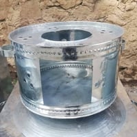 موقد حطب قطر40سم يستخدم للسفرات والتخيم وحديقه المنزل             السع...