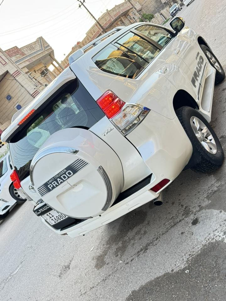 تويوتا برادو موديل ٢٠١١ رقم بغداد بسمي ٦سلندر ٧ راكب بصمه فتحه شاشه كامره تخم تاير جديد تبريد ٣ قطع صدر جديد مكفوله من الصبغ ومن التبديل محرك وكير كفاله من الفتح السعر ٢٤٥ ورقه مكاني بغداد البلديات ***********
