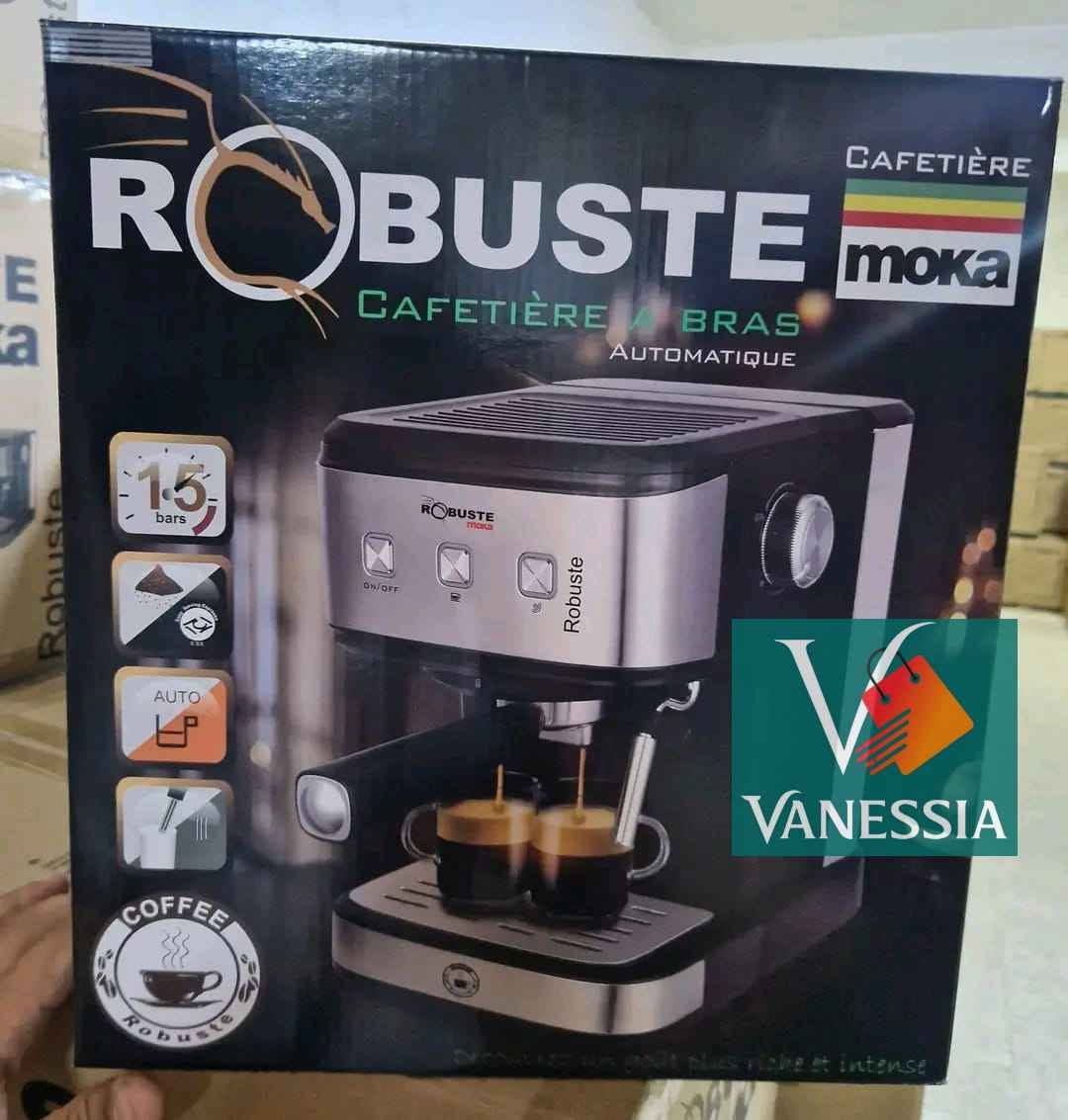 Cafetières a bras automatique moka marque robuste
 
✅ Garantie 24 mois
✅ Inoxydable
✅ capacité 1.2L
✅ Puissance 1100w
✅15bars وهران, الجزائر


**إذا كنت صاحب هذا الإعلان وتريد حذفه لأي سبب، رجاءا أرسل رسالة إلى الدعم الفني**