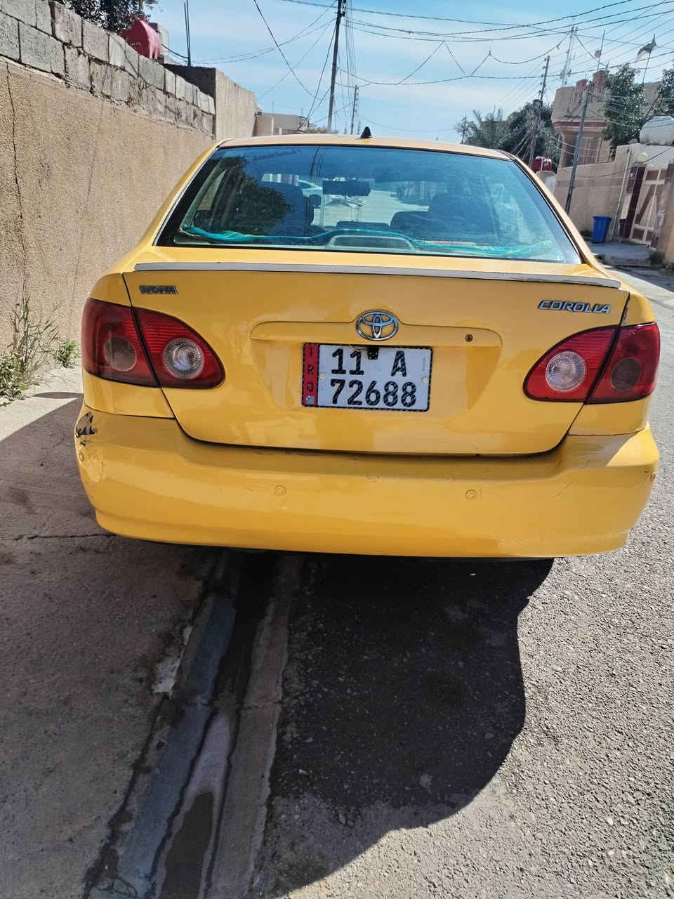 السلام عليكم من رخصت الدمن
كورلا نحله موديل 2008 السيارة بسمي ثاني يوم تحويل هيئه وغرامه مصفره تخم تاير جديد باتري جديد تدفئ وتبريد جديد ظرر باب خلفي جهة الصدر السيارة خير من الله مكان ديالى المقداديه 
رقم ***********
السعر 74 وبيها مجال للطيبين 
انشر مرة ثانيه بسبب الوعود الكاذبه مع الاسف
