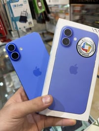iphnoe16 plus 128G شرق اوسط الجهاز ممفتوح بطارية 94% السعر 600,000 بغد...