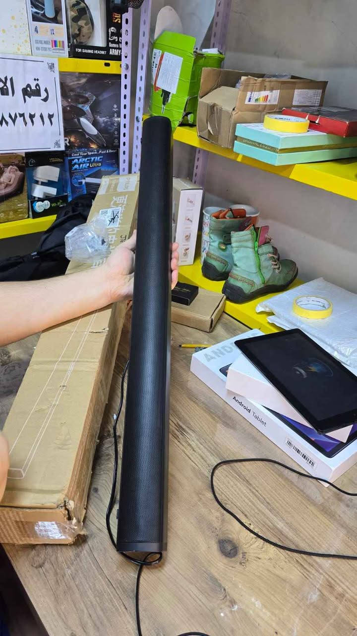 سماعه طول متر صوت مجسم غير مستخدمه بلكارتون مع ملحقات بيها مخارج ترهم على جميع الاجهزه السعر 35 يوجد خدمة توصيل 5000 بغداد, العراق


**إذا كنت صاحب هذا الإعلان وتريد حذفه لأي سبب، رجاءا أرسل رسالة إلى الدعم الفني**