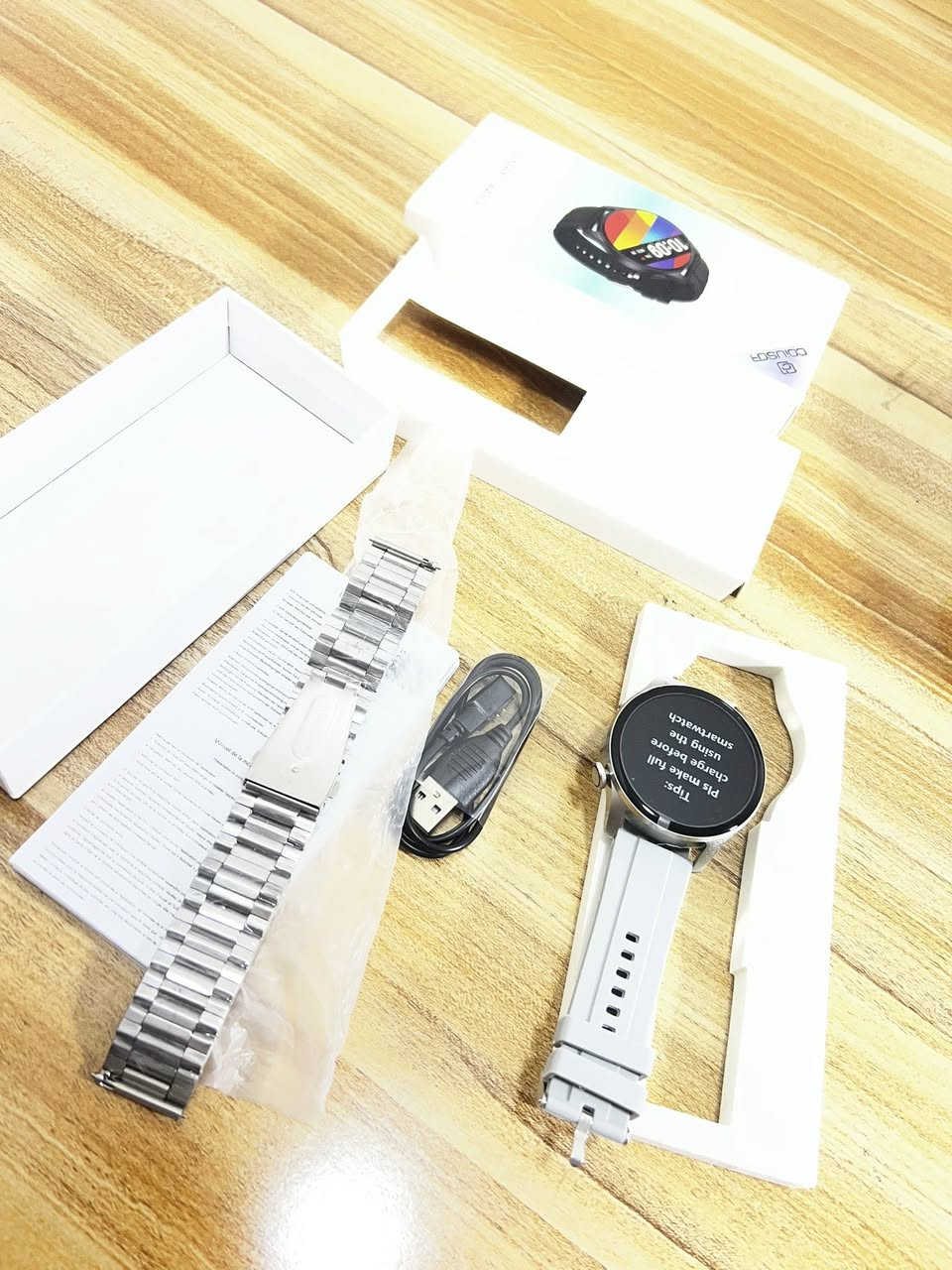 ساعة ذكية بهذا الجمال دبل سير كلش حلوه تنربط على جوال بتطبيق خاص بيها ❤️❤️


**إذا كنت صاحب هذا الإعلان وتريد حذفه لأي سبب، رجاءا أرسل رسالة إلى الدعم الفني**