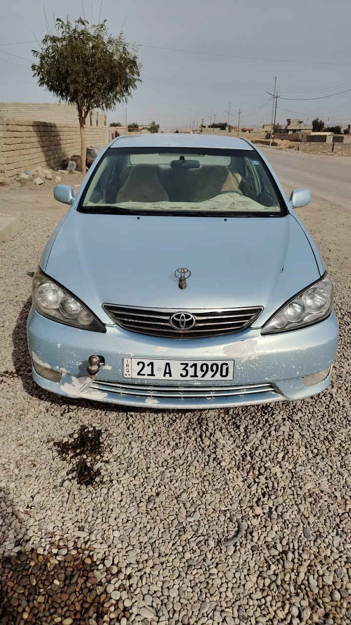 للبيع
كامري 2006 خليجي مكينة 2400 لون بحري رقم السليمانية بسمي سنوية نفاذها 2030 كير محرك شرط ضرر خفیف شبر راس البونيد فقط ومرشوش توحيد لون وبيها جراد قماره وشويه الجنطه  مكانها بيجي 
السعر اتصل
***********
