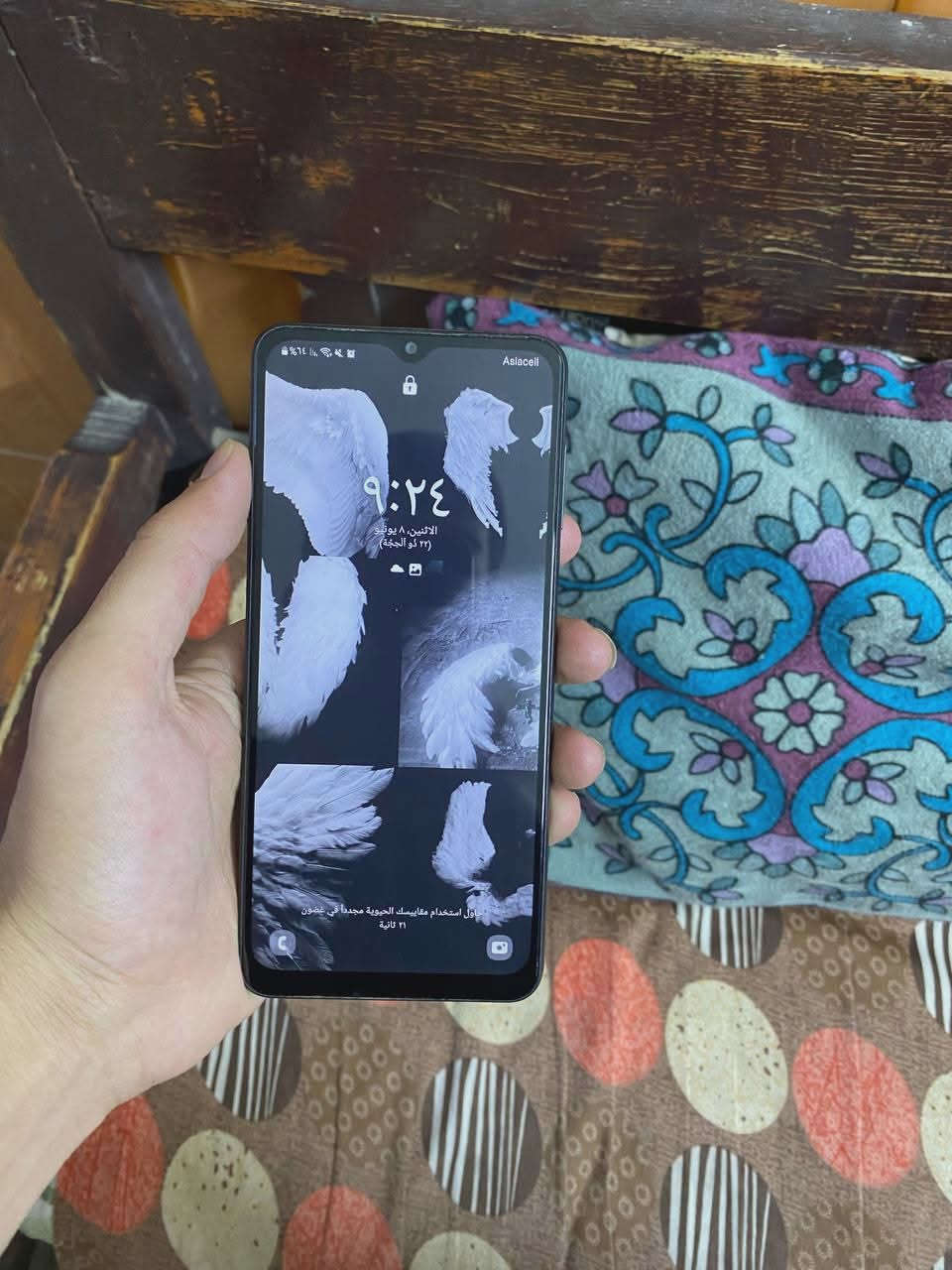بسم الله الرحمن الرحيم
A12 Samsung 

ذاكرة 64 

كاميرا فووول 

جهاز تحفة بمعنى الكلمة جهاز بيد طفلة جان كلشي ممبدل بي سعر ١٠٠ وبي مجال /ملاحظة اكو صور مو مال الجهاز اني مصورهن بالجهاز/مكاني بغداد البياع 0771607748 واتس


**إذا كنت صاحب هذا الإعلان وتريد حذفه لأي سبب، رجاءا أرسل رسالة إلى الدعم الفني**