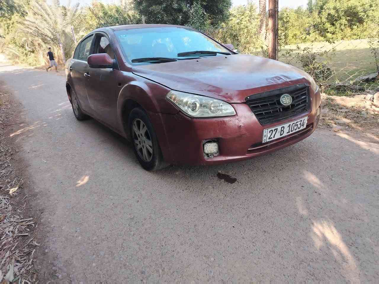 فاو 2013 B50
#بيع مستعجل جدا
رقم انكليزي بأسمي
تحويل مباشر
كهربائيات كلها شغاله
تبريد ثلج
تدفئه
حساسات خلفيه
حادثها جامرلغ مبدل
والبنيد مصلح
بدون دواخل
بيها صبغ حزام  تقريبا

مكينه بيها بخار تصرف دهن

صدر خلفي تعبان

السعر ٢٥ قفل ولمو مستعجل عندي بناء ما ابيع هيج سعر  المو شراي لا نطي سعر بكيفه حزاكم الله خير 
مكان بغداد
***********
