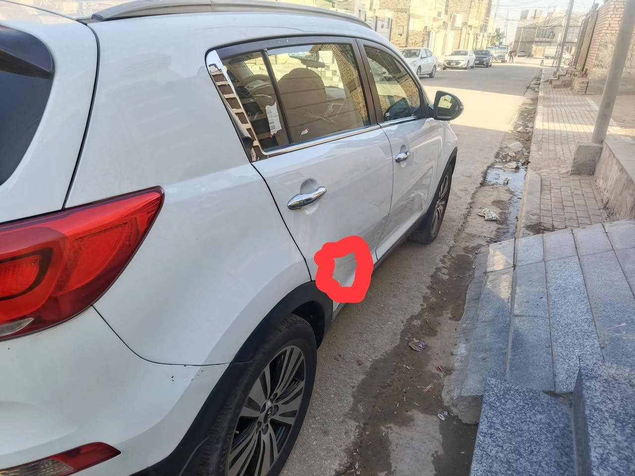 سبورتنج 2016 خليجي مكفولة ماعدا الباب الخلفي ربع صبغ رقم بغداد ماشية  89 كيلو متر السعر 160مكاني كربلاء ***********
