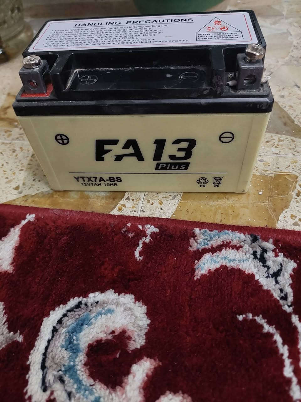 باتري دراجة اوتماتيك ماصار اسبوع من شادة شرط الضمان
السعر قفل 15 الف مكان ديالى المقدادية
الرقم ***********
