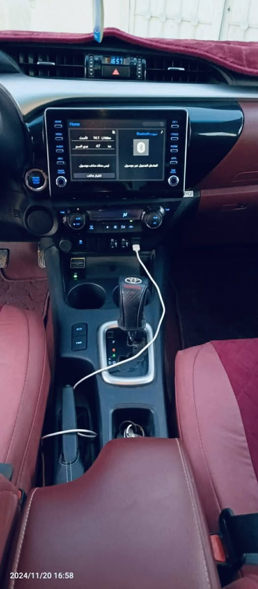 السلام عليكم
سياره بيكم هايلوكس

مديل 24

ماشيه 70 الف

السياره باسمي رقم بابل انكليزي

داخله هزه جديده 

فول موصفات

 تدفئه تبريد كشنات مرايات شفط 

شحن لاسلكي كاميرا تحكمات ستيرن فول موصفات

السياره مدوشمه كشنات وارضيه جلد اصلي

 سياره جاهزه بمعنئ الكلمه 

 المكان بابل الحمزه الغربي

   سياره استخدام شخصي. 

‏‪‏‪***********‬‏
