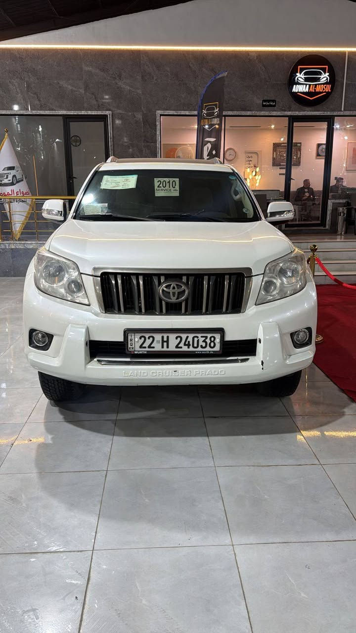 السلام عليكم برادو 2010 للبيع 
6سلندر مكفولة كفالة عامه من الصبغ وتبديل السعر 230 العنوان بغداد حي جهاد 
للاستفسار الاتصال عل الأرقم الآتي
***********
