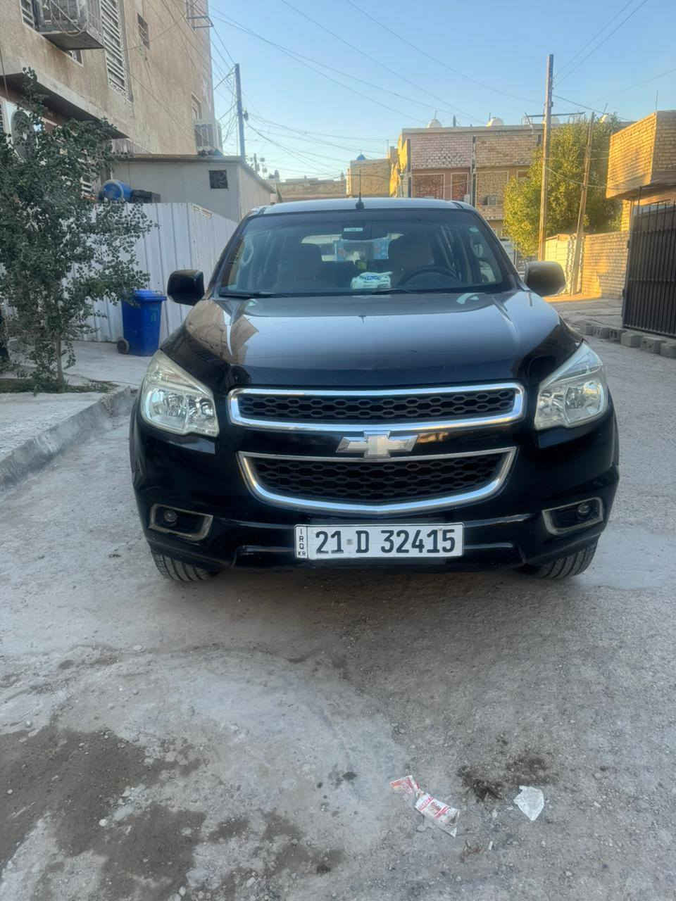 للبيع 
السعر 118 ورقه للاستفسار ***********
شوفرلية تريل بلايزر 7 راكب خليجي مكفوله
موديل 2013 رقم سليمانيه تحويل او وكاله 
محرك 6 سلندر كير اوتو محرك وكير مكفولات 
3 قطع تبريد .فور ويل
تخم تاير جديد شاده صدرها نظيف
داخل جدا نظيف.شاشه كاميرا 
سياره ع البلاد مكفوله من الضربه والصبغ 
المكان بغداد حي اور قرب فلكة صباح الخياط
