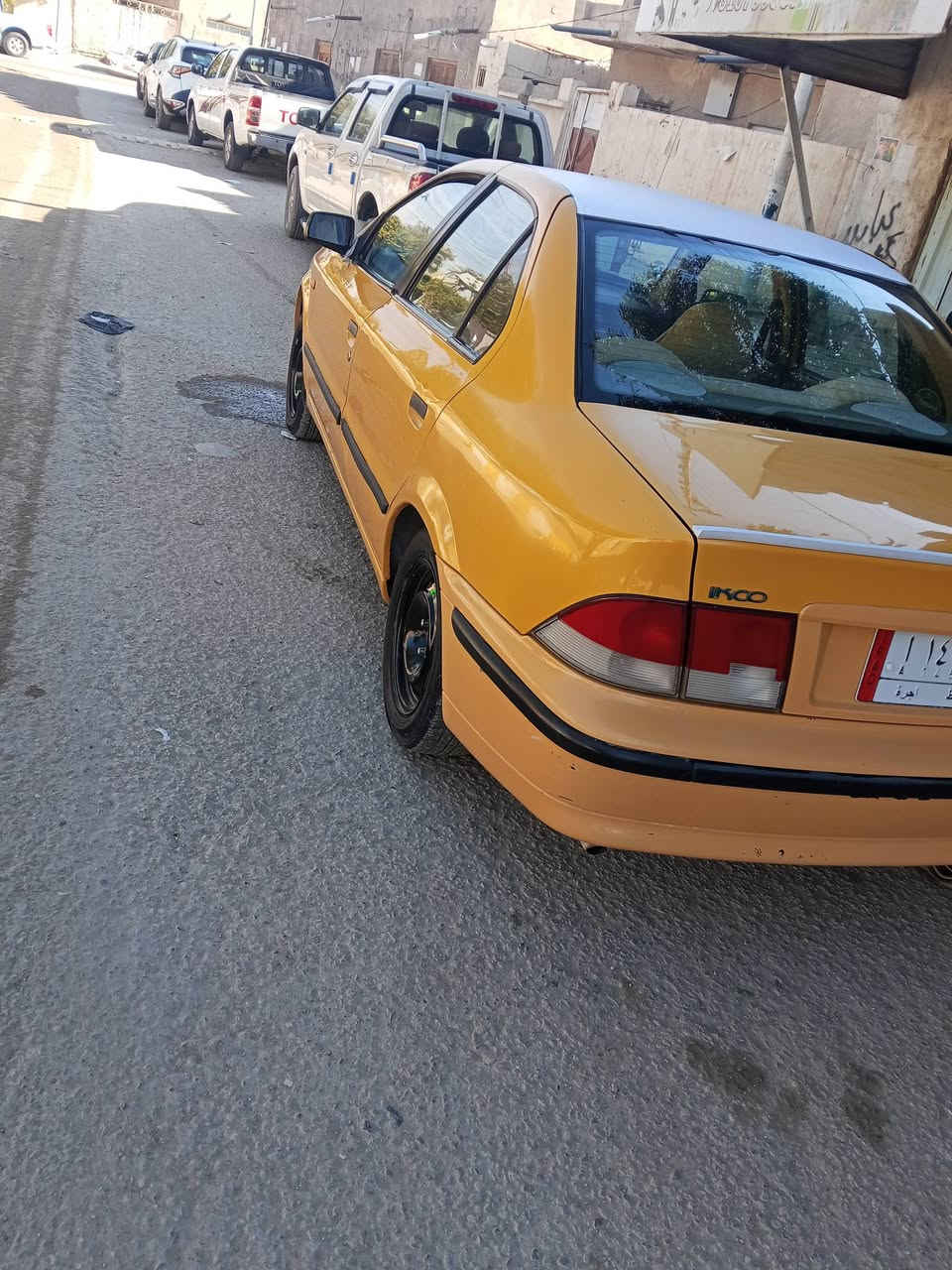 السلام عليكم 
سمند 2011 كفاله حته من الخياس لا ضربه ولاتبديل سنويه ل2029 مداور ثاني يوم محرك كير خير من الله  كهربائيات جاهزه شلع تبريد شغال نقصها فقط تايرات ب35 وبيها مجال مكاني الديوانية البدير 
***********
