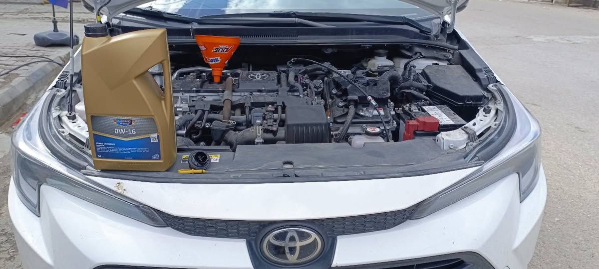 🔥 خدمات جبل للزيوت والفلاتر 🔥
كل عام وانتم بالف خير ❤️ 
عيد فطر سعيد 😍
تويوتا كورلا هايبرد صيني الشكل الأمريكي
الزبون جان ايعاني من خشونة بمحرك البنزين بسبب الزيت داير هواي ماركات ونفس الخشونة اني نصحته بزيت AVENO  الالماني واكيد فلتر زيت اصلي السيارة اختلفت جذريا بعد التشغيل الزبون هو شاف الفرق بالنعومة السيارة تاخذ 4.2 لتر مع الفلتر حسب الكتلوك 
AVENO 0w-16 HYBRID 
تخليقي بالكامل 
صنع في المانيا 🇩🇪 
موصى به من شركة تويوتا شهادة اعتماد حسب الكود 
الاسكان قرب المنصور مدخل شارع كلية العلوم الاقتصادية 
توصيل متوفر بغداد و محافظات 5 الف 
***********
***********
#خدمات_جبل_للزيوت_والفلاتر
