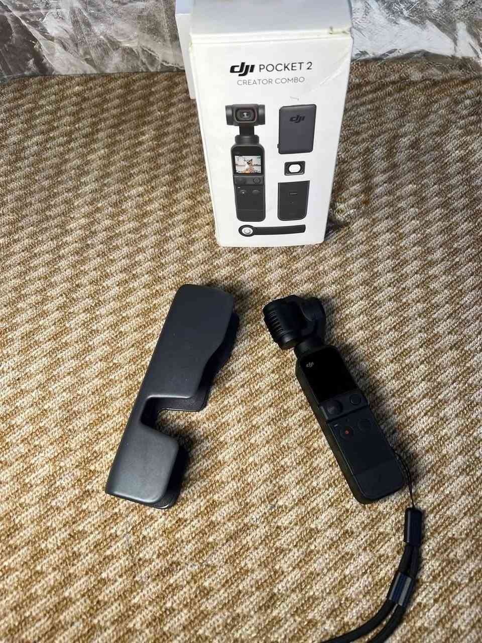 Dji osmo pocket 2 comboالسلام عليكم
مستخدم نضيف كلش وياه رام اصلي هديه 

مايك Dji مع الفلتر وستان وحافظه وادبترات تايب سي وايفون وباور بنك مال الكامره السعر فقط 375 الف 

***********
