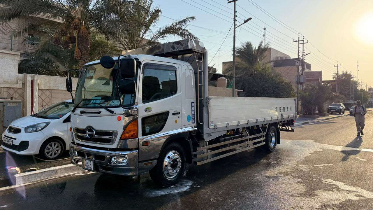 السلام عليكم للبيع هينوا فحل 8 برغي دخول جديد مسجل كرين مديل 2022 مكينه 6 سلندر كهرباء بدي 6.25 فول سستم ستيل ياباني اصلي مكاني البصره 
***********
