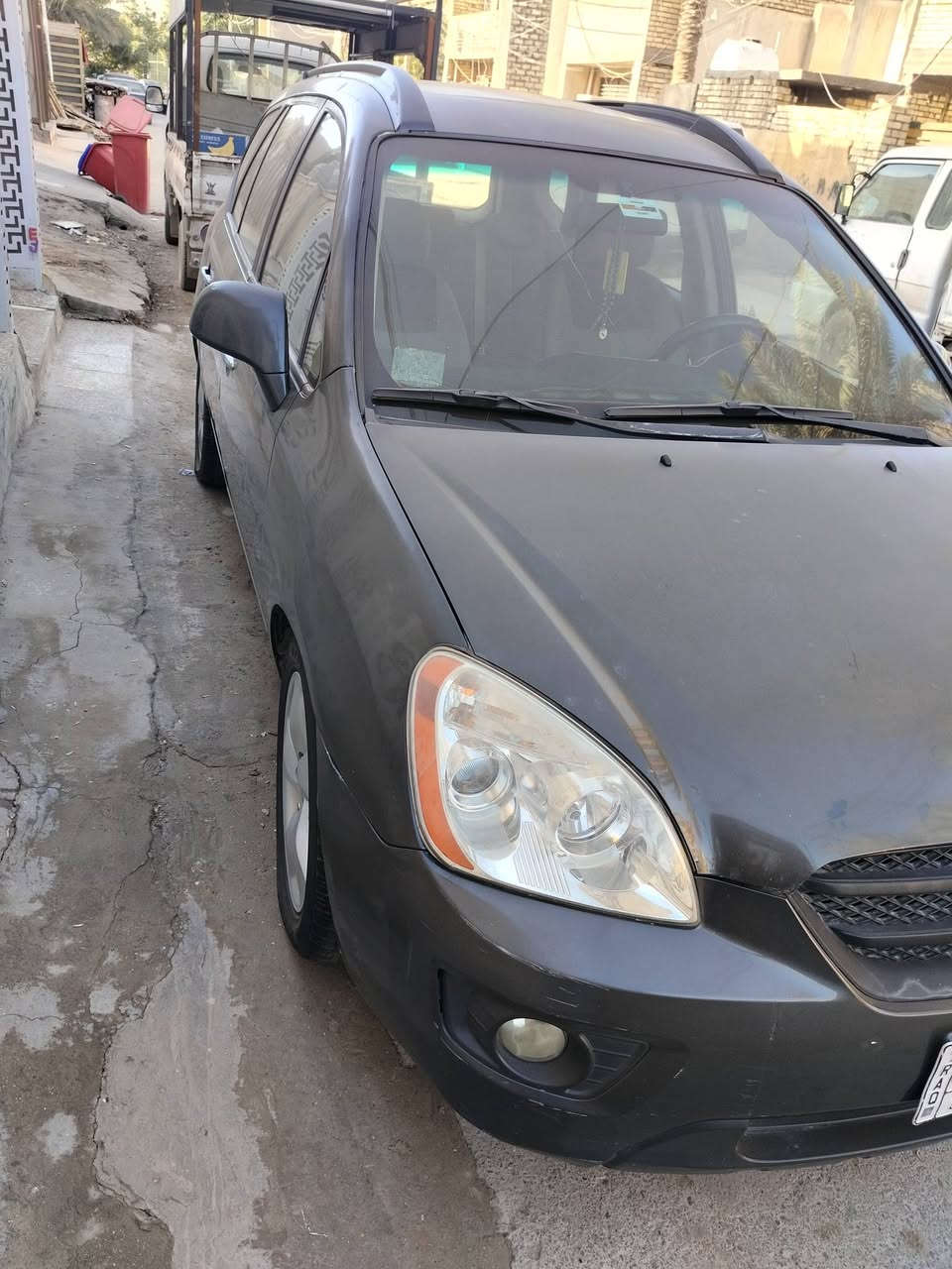 للبيع كيا راندو 2008 رقم بغداد  لون رصاصي بيه قطع صبغ ابيعلك حزام حادث نصف جوملق وشويه من البنيد مكينه كير مكفولات صدر جيد تبريد قطعتين السعر 95 ورقه بيه مجال قليل بغداد الدورة رقمي ***********
