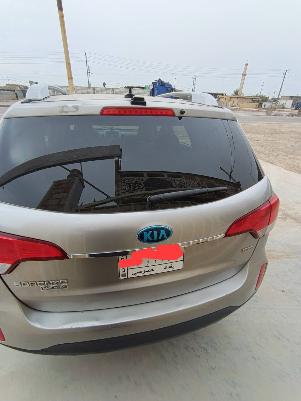 السلام عليكم كيا سورنتو موديل 15 سياره جاهزه مو فول نص فول سياره حلوه نصبتها حلوه  سياره خمسه راكب حداديتها حلوه سعر السياره 130 وبيها مجال رقم الهاتف *********** عنوان ديالى خان بني سعد
