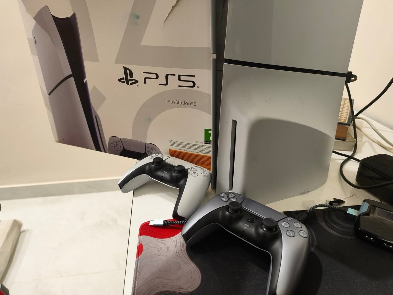 ps5 للبيع المكان الناصرية مركز
جديد استخدام 3 اشهر 
رايدة 600 قفل بدون مداهر 
للعلم الجديد اليوم ب 800
ملحقاته الكارتون والكيبلات وجويستكات 2 
+ حساب برميوم يخلص بشهر ال11


**إذا كنت صاحب هذا الإعلان وتريد حذفه لأي سبب، رجاءا أرسل رسالة إلى الدعم الفني**