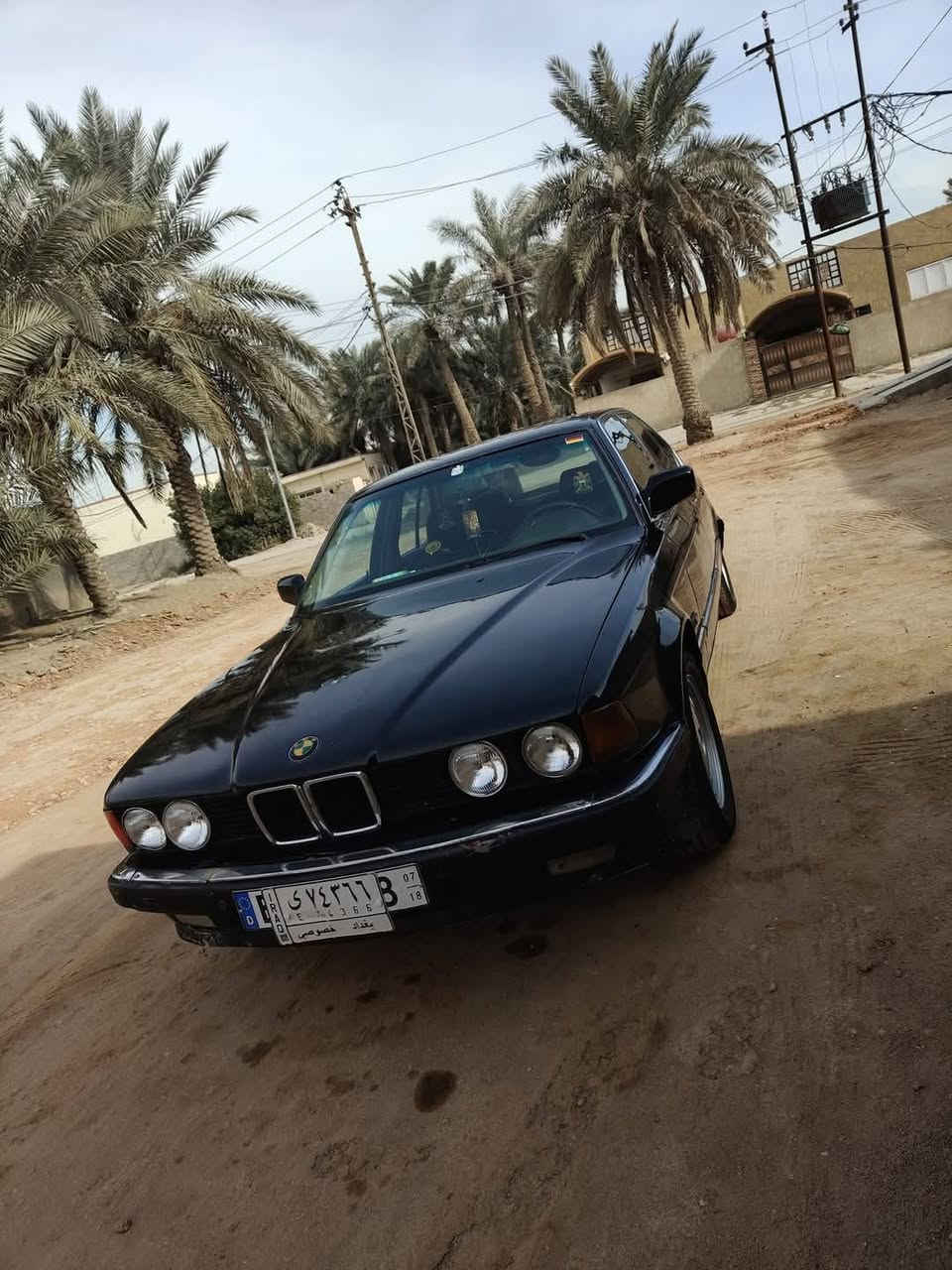 السلام عليكم بي ام 735 سياره نظيفه ورقمها بغداد مكاني نجف وقيم السعر بليرضى بي الله
***********
