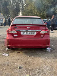 كورلا • موديل ٢٠١٢ • حادث خلفي