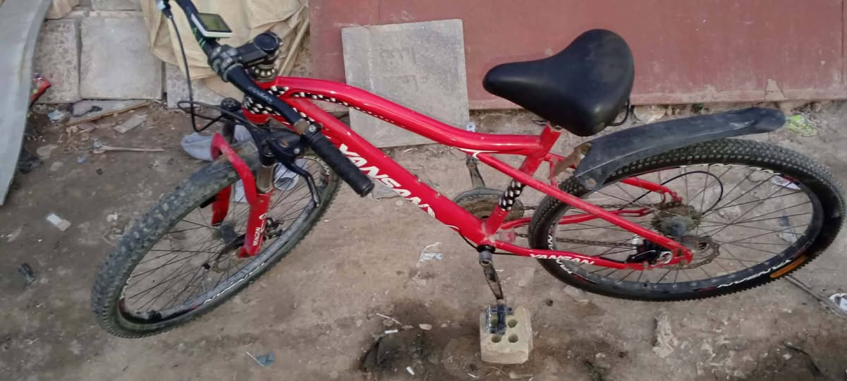 بايسكل امريكي باب اول نوع جبلي ممتاز جدا 
اغلب اغراضه بدلتها جديد و كامل ينقصة فقط ستان وقوف
و البريك ياباني اصلي نوع دسك مو مخدات
النظافة موضحة بالصور نظافة جيدة جدا 90٪ بغداد, العراق


**إذا كنت صاحب هذا الإعلان وتريد حذفه لأي سبب، رجاءا أرسل رسالة إلى الدعم الفني**