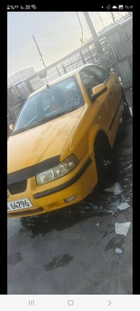 سياره سمند مديل 2011 سياره ابلاديه لا ضربه صبغ قطعتين فقط محرك كير مكف...