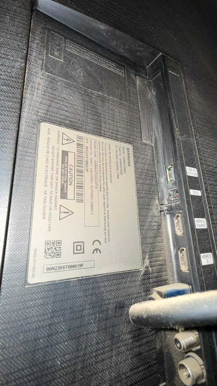 #ملاحظه البيع #دفعه واحده 
#شاشات حجم ٥٥  سمارت عدد 3 
#شاشات سامسونك  #الكوري - المصري
#نوع    Au 7000  C
#مستخدمات  3 اشهر فقط 
#السعر  الوحده ب  ٦٥٠  الف 
#العنوان : بغداد - البنوك 
#الي يريدهن يتصل بالرقم 
‏‪0774 196 8336‬‏
#واتساب  #واتساب  #واتساب 
يرجى متابعة الصفحه (طلب صداقه )
ليصلكم كل ماهو جديد 
نعمل لخدمتكم 
علي البابلي
