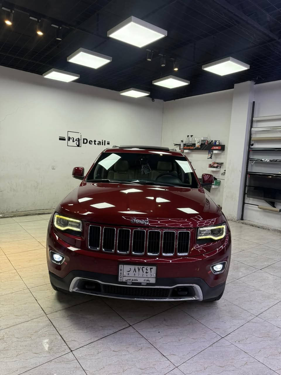 السلام عليكم 
جيب اوفر لاند 2014 خليجي 
V6 
فول مواصفات
بانوراما 
جكات تصعد وتنزل السياره  
حساس امامي خلفي 
كشنات تدفئه وتبريد 
ستيرنك كهرباء 
كشنات خزن ميموري 
جنطه كهرباء 
دمام صوت خلفي 
لايت داينمك  وي السياره 
ماشيه 106 mi
سياره بدون حادث  بيه صبغ جاملغ خلفي وشبر صبغ ب باب وشبر ب البنيد اثر شخوط 
بدون لا ضربه ولا اي شي
السعر 195 وبيه مجال 
مكان السياره كربلاء 
***********
