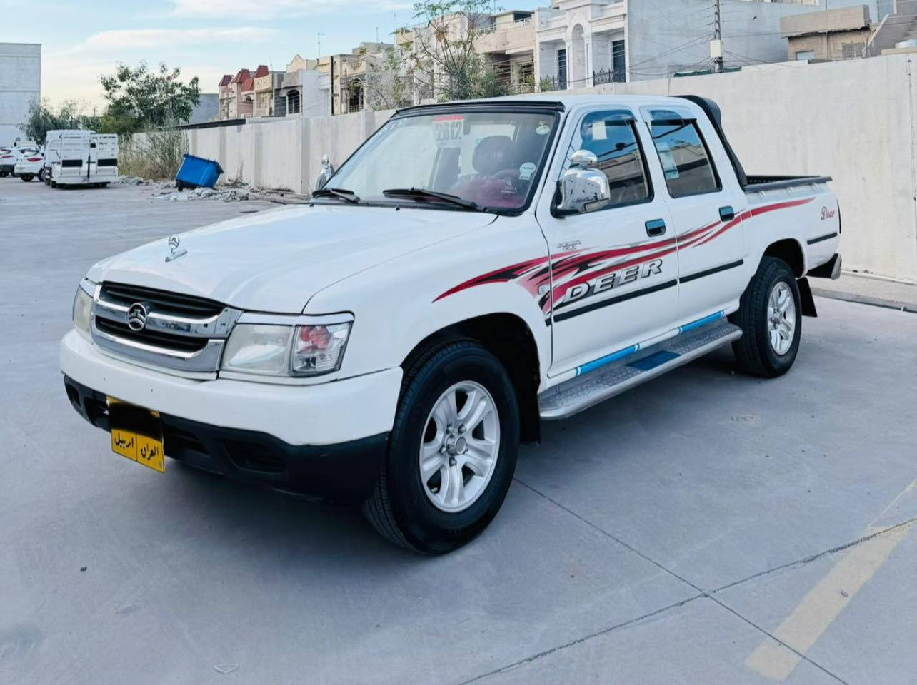 ئۆتۆمبێل: دێر مۆدیل ٢٠١٢ 

موئەنەت مەکینە بەخ بیلادی 
٣ پانکە و کوشن مەرزیە 
 
ســــعر $ یەک کۆمێنـت بکە راســـتەوخۆ بــۆ دێـــت🟢

ناو سوور 
چوار جام کارەبایی ئاوێنە کارەبایی
 لەسەر دەقی بیلادی ماوەتەوە 
تەبرید سارد و گەرم بەشەرت 
بی سبوغ بی لیدان بەشەرت
 گێر و مەکینە و ئاکسل و شانسی بەشەرت 
بەناو کردن و غەرامە بەشەرت 

ژمارەی خاوەن سەیارە👈: ***********
