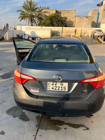 السلام عليكم
للبيع 
كورلا موديل 2016 مواصفات LE مرقمه اربيل دولي باسم البايع شرط التحويل والوكاله 
بچم كبس ضررها باب وچاملق خلفي بامريكا فقط بدون دواخل 
گير ومحرك شرط بلادي 
صور الضرر والسونار مرفق بالمنشور 
السعر 117 ورقه وبيها مجال 
عنوان السياره صلاح الدين ناحيه الزويه 
للاستفسار الاتصال على الرقم التالي 
***********
