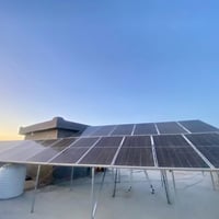 تم بحمد الله وفضله نصب منظومة طاقة شمسية بقدرة ٦٠ أمبير ليلي نهاري ☀️🔋...