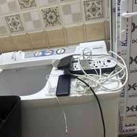 غسل خربان • نشافة شغالة • ما بيها ضرر