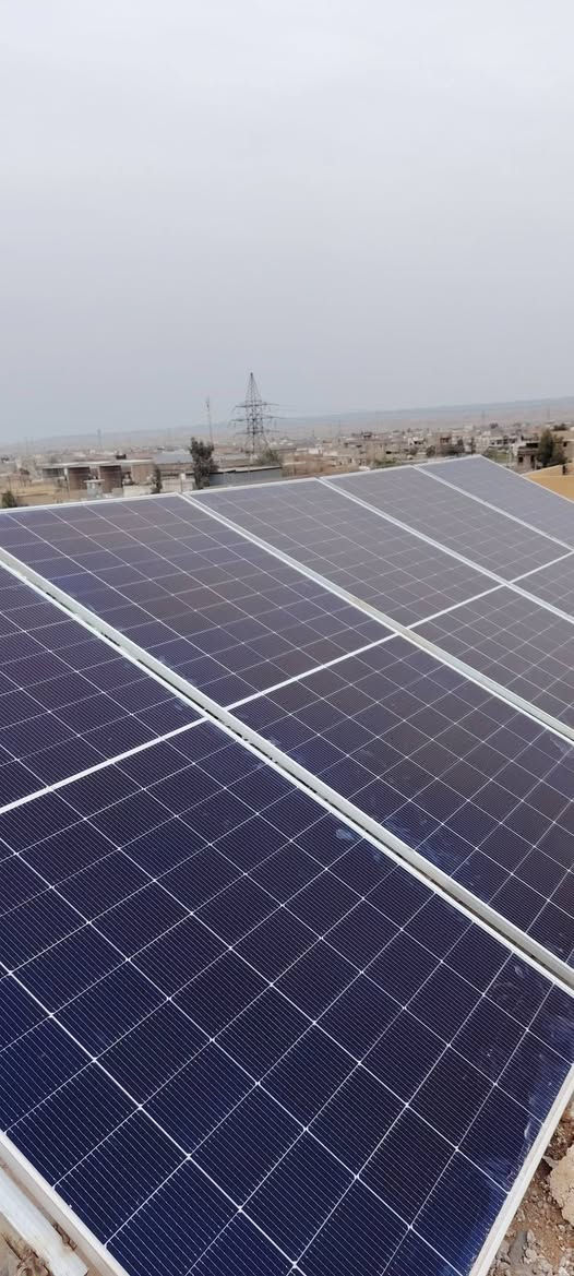 على التوالي... المنضومة الثانية في نفس اليوم 
(شقق بنجه علي) 
كادر متميز ومواد عالية الجودة
استدامة للطاقة الشمسية
 للتواصل
ه‍. ***********
