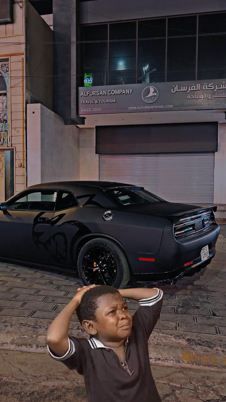 السلام عليكم

للبيع:
Dodge Challenger 2015
محرك V6
 • الحادث: باب عكس السائق فقط بدون إيرباغ
 • السيارة نظيفة جدًا ومعتني بيها وجاهزة للاستخدام
 • اللون: فيلي طفي بالسِنويّة
 • تغليف أسود طافي

الإضافات:
 • ديفيوزر، لحية، دَوَسات، وكفر بكلايت — كله أصلي
 • دبات صوت ريموت (أصليات)
 • تخم ويالة جيني
 • تخم تاير ميشلان أصلي
 • طلاء داخل أصلي
 • تغليف أسود طافي أصلي بضمان 5 سنوات
 • سقف روز
 • دوشمة جديدة بيم حسين شمارة
 • عليها برمجة كلش قوية مع الداينو — 340 حصان

📍 العنوان: بغداد – الكاظمية
***********
