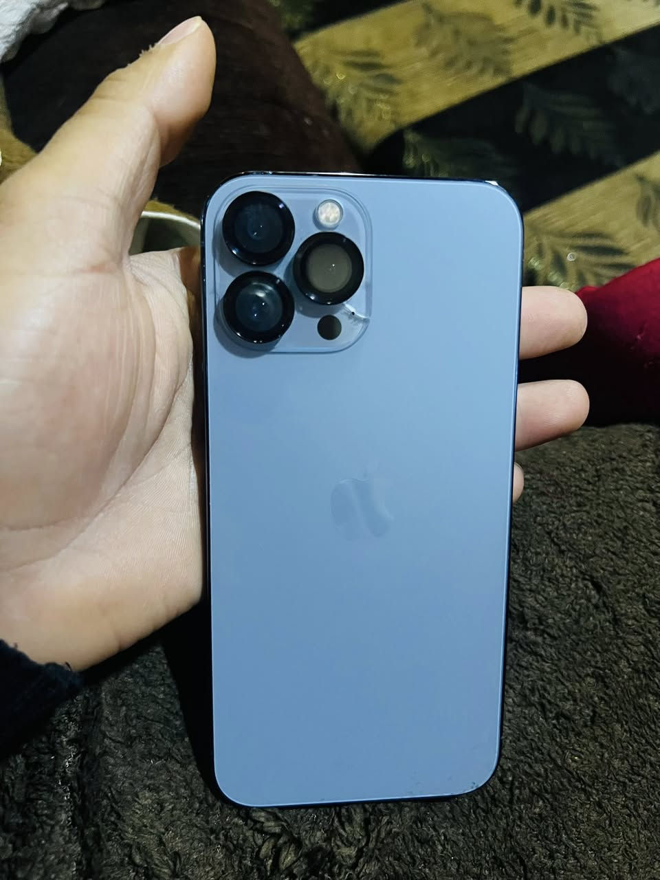 ايفون 13 برو ماكس 
ذاكره 128
تك سيم 
بطاريه 81  بالشحن قطاره
هاي نضافته مثل ماموضح بالصور 
مبدل شاشه نوعيه اصليه GX 
سعر 430بي مجال


**إذا كنت صاحب هذا الإعلان وتريد حذفه لأي سبب، رجاءا أرسل رسالة إلى الدعم الفني**