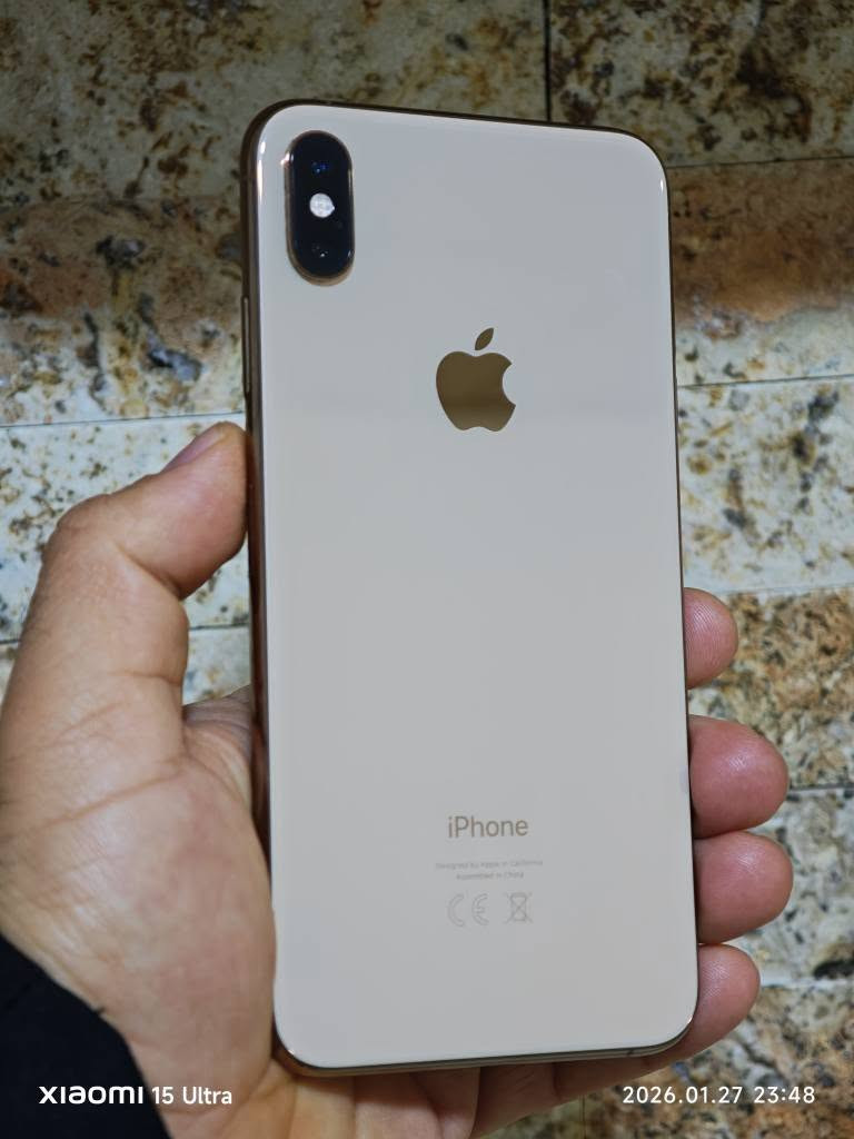 ئایفۆن ئێکس ماکس 256 گێگا
یەک سیم زۆر خاوێن نەکراوە هیچی نەگۆڕاوە پاتری 83 ی بیلاد   
بۆ پەیوەندی *********** یان لەچات لەخزمەت دام السليمانية, العراق
