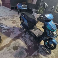 دراجة شحن للببع 6 بطاريات اخت لجديدة السعر 800 وبيهة مجال بصيط رقم اله...