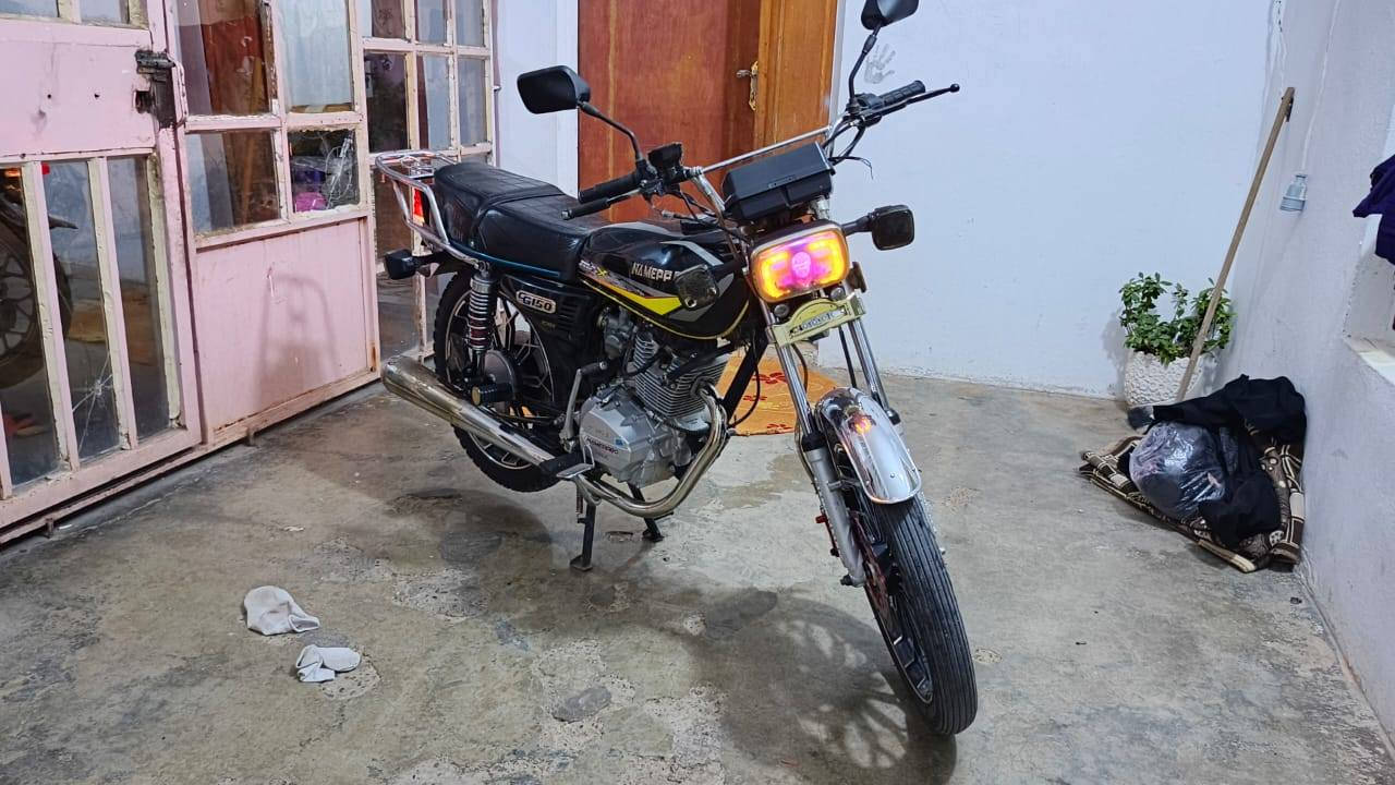 دراجه نامي برو موديل 2024
محرك شرط 
5كير 

دراجه كلش نضيفه  

سعر 575  

***********
