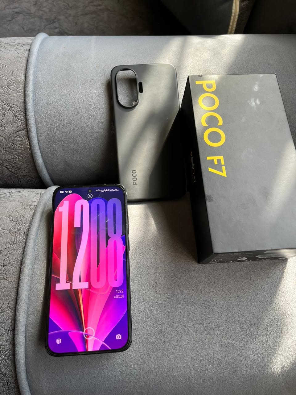 بوكو اف 7 ذاكره 256  رام 12+12
Snapdragon® 8s Gen 4 Mobile Platform

ثماني النواة بتردد يصل إلى ٣,٢١ جيجاهرتز )_معالج قوي معروف بل العاب 120 فريم مراوس او بيع سعره 400 بي مجال  رقمي7749988788
