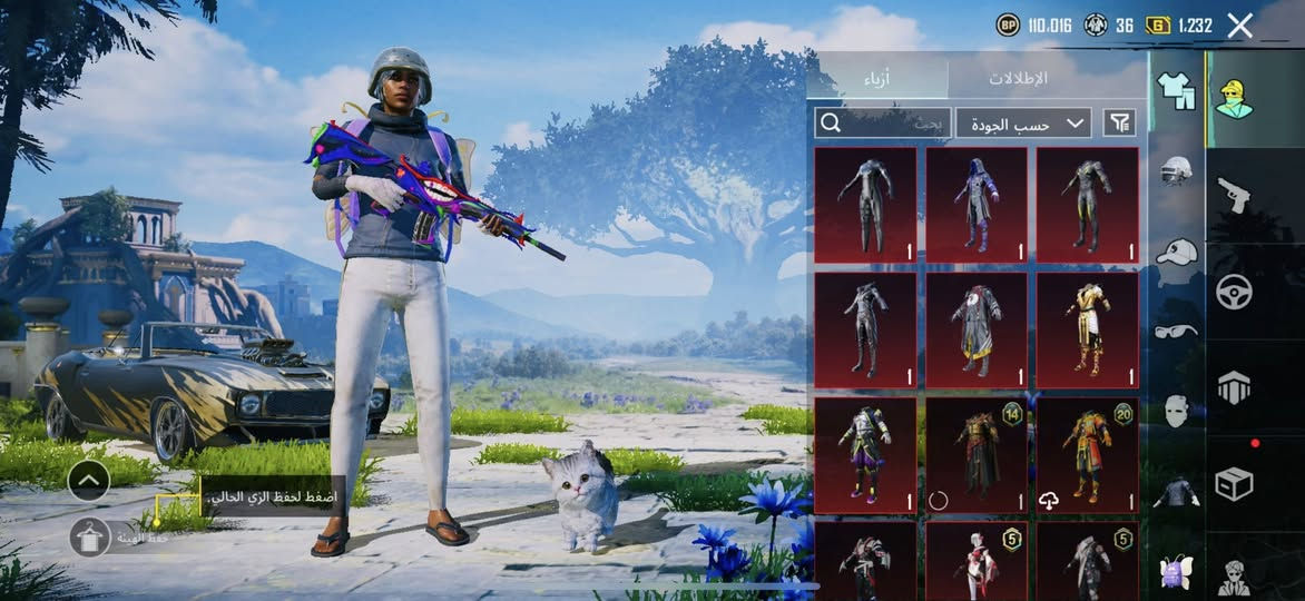 السلام عليكم 
حساب بوبجي للبيع 

38 سلاح الماكس 1اكثرهن كل مسج وطكه ع الماكس 

80 مثك سلوب خرافي 🧚‍♀️ 
لفل 78 
اهم البدلات 
الكرو القبطان  ولجوكر 
كونكر عدد 3 
شعبيه 2 مليون 
حساب مرتب مال لعب 
سعر 250 
تاخذا من باب البيت 

ضمان سترداد 
مكاني البياع حي التراث 
كامل ربوطات تويتر رقم ايميل 
كبل تغير بنفس الثانيه بسمك 
*********** 
المهتم يراسل واتساب  متواجد
