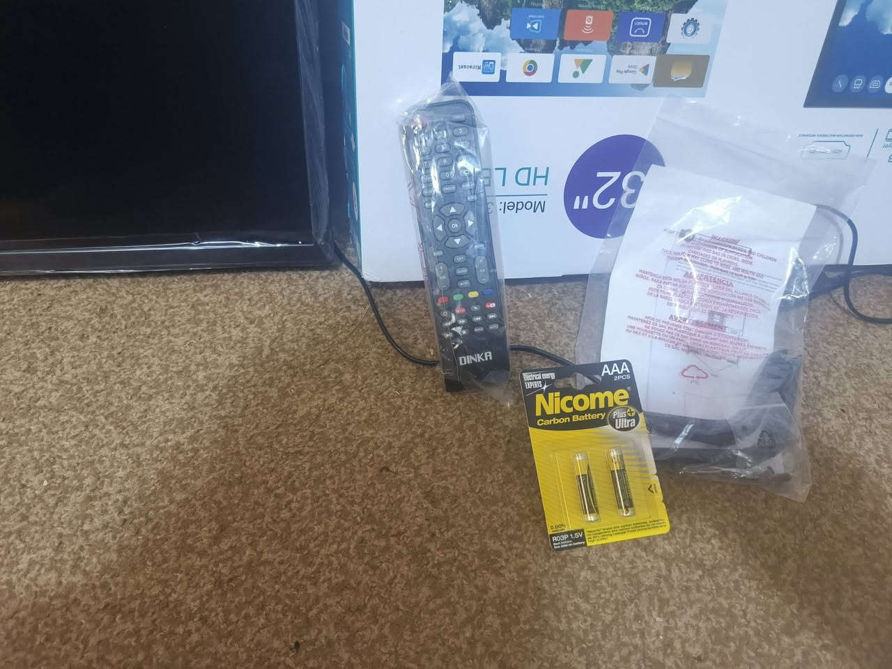 بلازما بالكارتون حجم ٣٢  نوع دنكا ام النت للبيع ب١٠٠ قفل لحد يكلي اقل لان اني ماخذها ١٢٥ جديده ما مستعمله مكاني بغداد الجديده الامين


**إذا كنت صاحب هذا الإعلان وتريد حذفه لأي سبب، رجاءا أرسل رسالة إلى الدعم الفني**