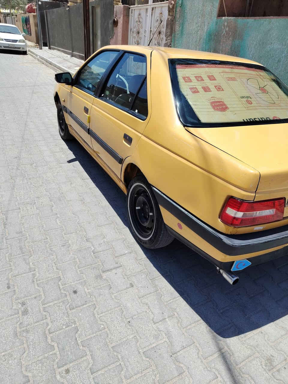 بيجو ٥٠٤ موديل ١٢ كير مكينه كورلا تخم تاير تبريد خير من الله حداديه جديده كهرائيات شغاله داخل نضيف مشروع وطني مصفره هيه وغرامات رقم بغداد مداور مباشر للاستفسار اتصال *********** مكان السماوه السعر ٣٥
