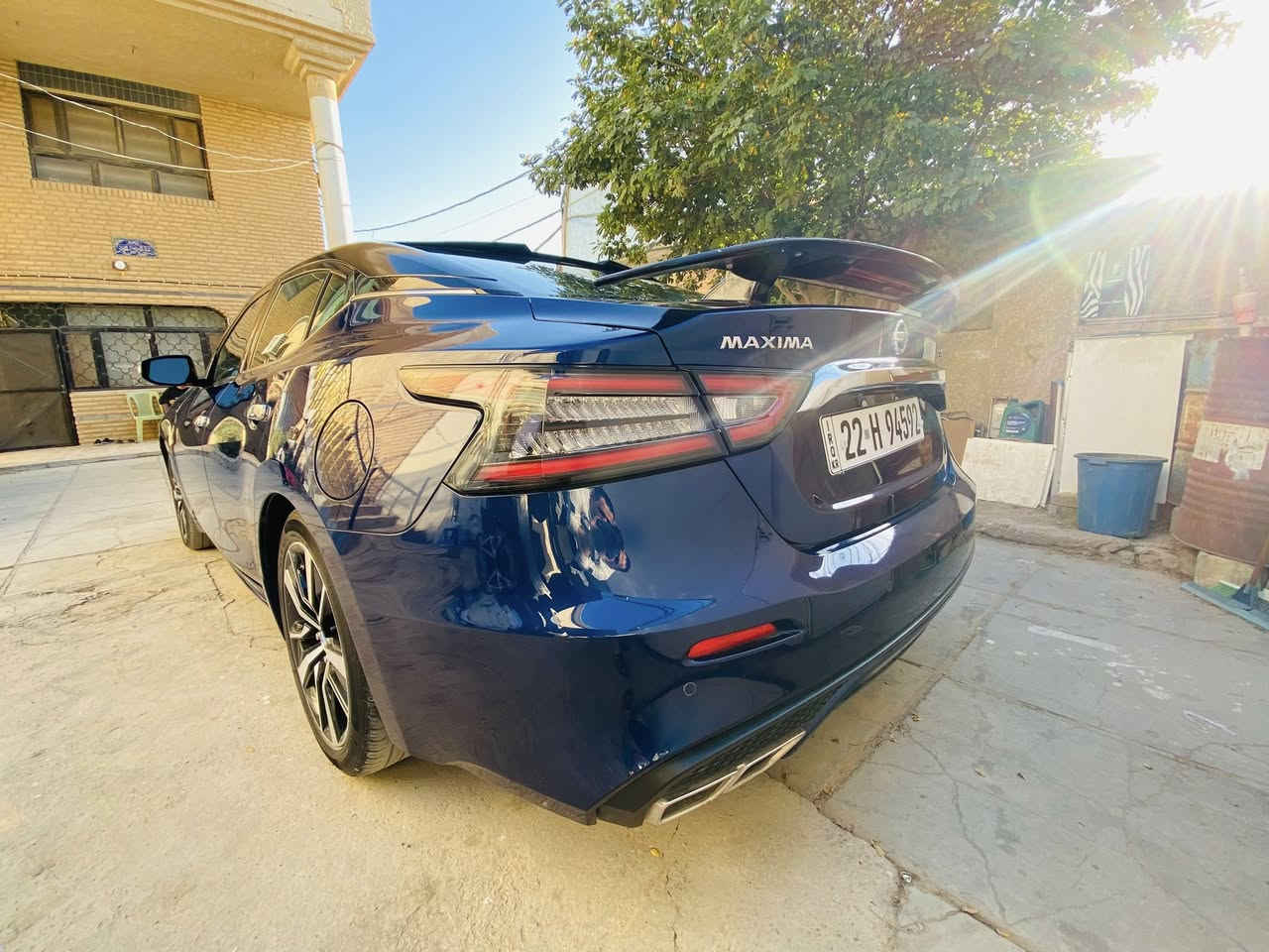 نيسان مكسما موديل 2022 فول موصفات عدة فتحه  حادثه جاملغ وبنيد بدون داخل بدون اير باك موصفات سيارة
بصمه
فول تحكم
تحديدمسار
رادار. امامي جانبي
توفق ذاتي
داخل ملكي 
كشن كهرباء عدد2
جلد 
تبريد قطعتين 
تشغيل عن بعد 
يدات ستيل اصل 
ويل كروم 
اشارة بل مري
لد امامي خلفي 
كامرة 
حساس  خلفي امامي 
لايت زنون اصل 
اربيل دولي باسم شركه
سيارة بيع ومراوس  السعر 170 
***********
