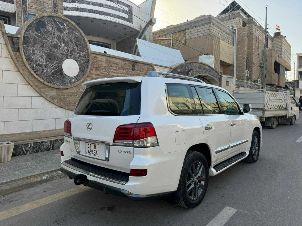 #اللهم صل على محمد وآل محمد #لكزز بريم موديل 2013 فئه LX570 رقم بغداد بسمي تحويل مباشر مواصفات فول 1/1 فتحه 5 كامرات 
شاشات ويل كب جلد داخل قرميدي 
تحكمات شفتات استيرن  بصمه وباقي مواصفات لكزز معروفه  
(سياره مكفوله كفاله عامه ماعدا داير خلفي صبغ فقط ) سونار بالمنشور سياره جديده بمعنى الكلمه ماشيه 156 الف حقيقي مكان ناصريه مركز 

رقم الهاتف ***********  السعر اتصل ع رقم او خاص مكلف بالنشر غير متواجد ع الفيس
