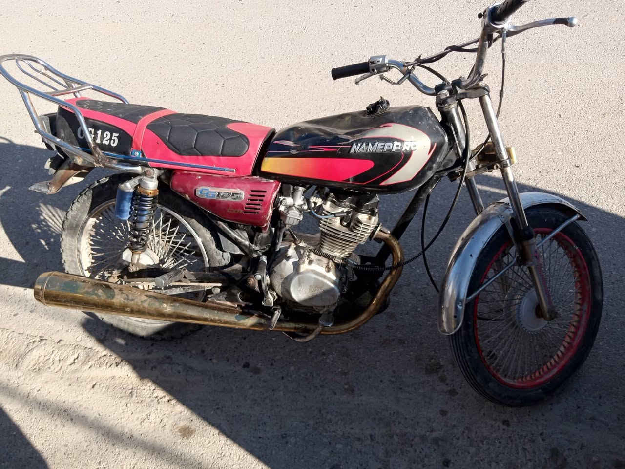 سلام عليكم دراجه نامه برو مديل 21 محرك اخرس فول شلعه ومعدل ع 2يعلگ صالنصه جعره مكاني جلولاء السعر 260بي مجال بسيط
الرقم ***********
